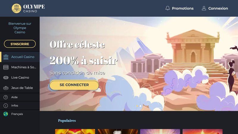 Découvrez les Atouts de L'Olympe Casino, Le Nouveau Joueur Favori de la France Découvrez les Atouts de L'Olympe Casino, Le Nouveau Joueur Favori de la France, olympe cresus casino